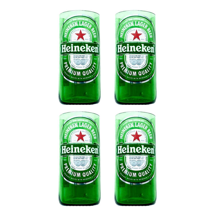 Heineken Beer Bottle Glasses